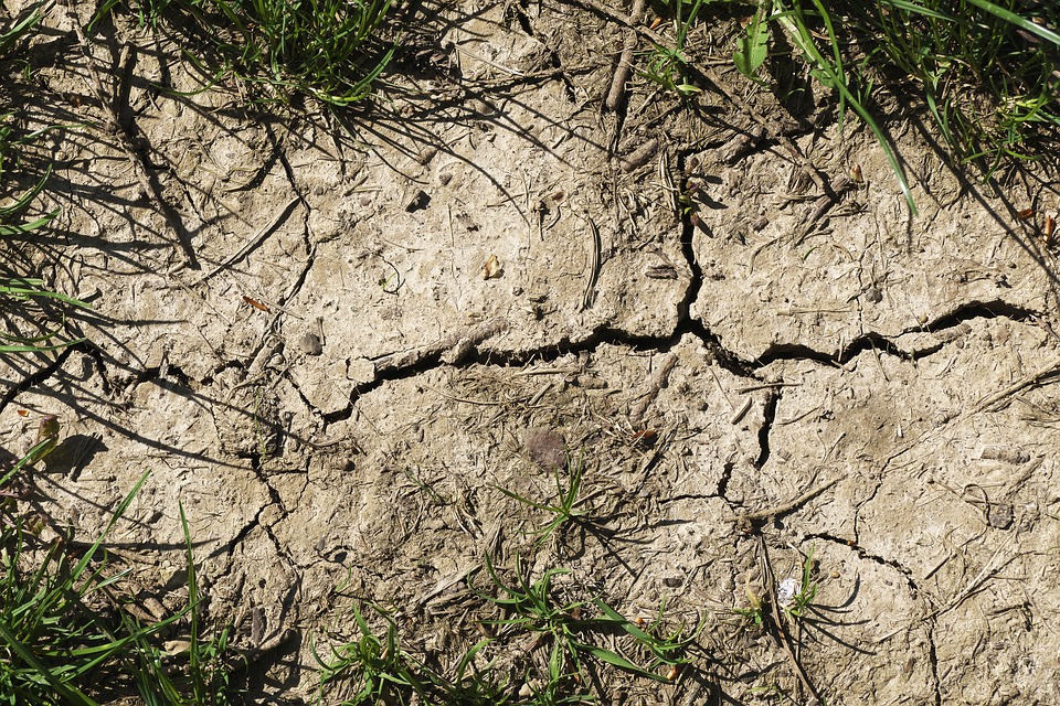 drought, dry soil, foundation settlement