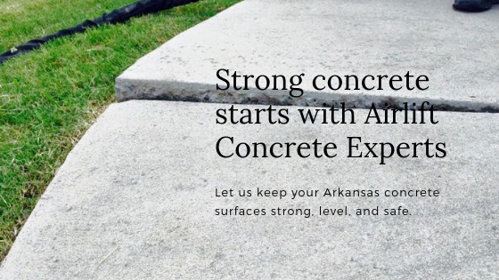 strong concrete repair in Arkansas