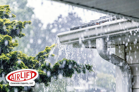 gutters overflowing